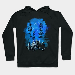 A Forest's Loyal Wolf Pack Hoodie